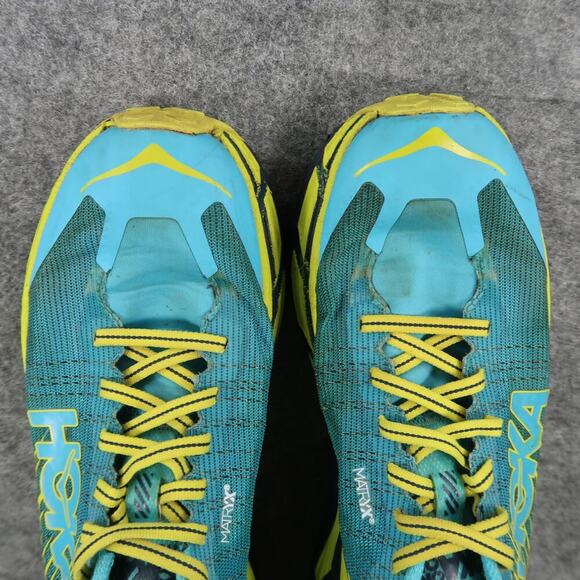 Hoka Shoes Womens 8 Evo Mafate 2 Trail Running Sneaker Active Sport Trainer Blue - Picture 7 of 16